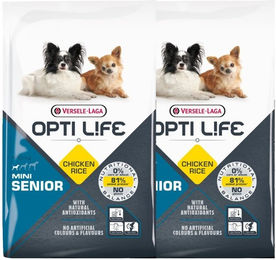 Produktbild von Versele-Laga Senior Mini Hundefutter Huhn 15 kg