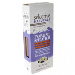 Versele-Laga Supreme Science Selective Naturals Forest Sticks Knabberstangen für Meerschweinchen Kaninchen Chinchilla und Degu 60 g - 4 x 60 g – Bild 1 von 5