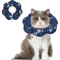 Produktbild von Verstellbare Halskrause für Katzen in Blau Größe S
