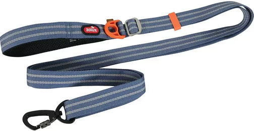 Produktbild von Verstellbare Hundeleine Zolux Bivouak Blau aus Polyester 200 cm