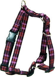 Produktbild von Verstellbares Hundegeschirr ARKA aus Nylon in Lila Bunt Größe 46-68 cm