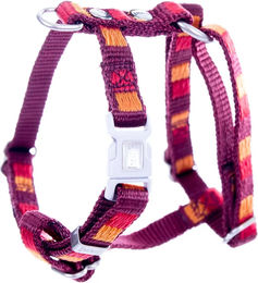 Produktbild von Verstellbares Hundegeschirr Image Dream aus Nylon in Rosa Bunt Größe L
