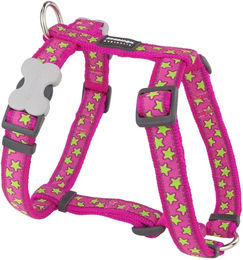 Produktbild von Verstellbares Hundegeschirr Red Dingo aus Nylon in Rosa für erwachsene Hunde
