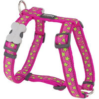 Produktbild von Verstellbares Hundegeschirr Red Dingo aus Nylon in Rosa für erwachsene Hunde