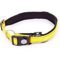 Produktbild von Verstellbares Hundehalsband ARKA aus Nylon in Gelb Größe M