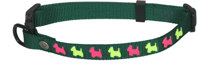 Produktbild von Verstellbares Hundehalsband Martin Sellier aus Nylon in Grün