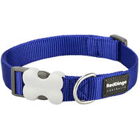 Produktbild von Verstellbares Hundehalsband Red Dingo aus Nylon in Blau für erwachsene Hunde