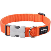 Produktbild von Verstellbares Hundehalsband Red Dingo aus Nylon in Orange für erwachsene Hunde