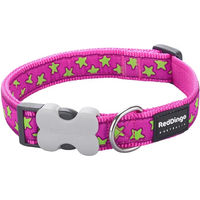 Produktbild von Verstellbares Hundehalsband Red Dingo aus Nylon in Rosa für erwachsene Hunde