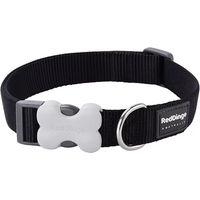 Produktbild von Verstellbares Hundehalsband Red Dingo aus Nylon in Schwarz für erwachsene Hunde