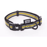 Produktbild von Verstellbares Hundehalsband Trio Martin Sellier aus Nylon in Schwarz Größe M