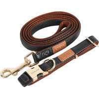 Produktbild von Verstellbares Hundehalsband Zolux Imao Mayfair aus Polyester in Schwarz oder Braun