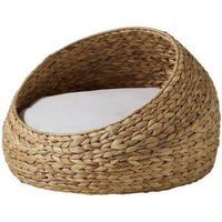 Produktbild von Vertbaudet Hundekorb Family aus Bananenblatt in Beige Braun Natur