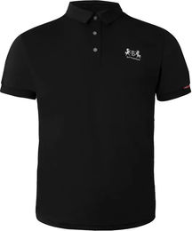 Produktbild von Vertigo Flynn Funktionelles Reit-Polo-Shirt für Herren in Schwarz Größe 44