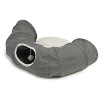 Produktbild von Vesper Katzen-Tunnel aus Stoff Grau