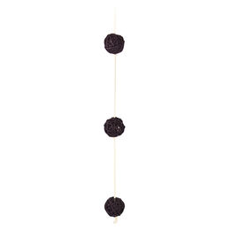Vesper V-Ball Spielball aus Weide in Braun und Schwarz mit 4 cm Durchmesser – Bild 1 von 2