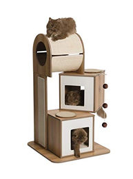 Vesper V-Scratchy Kratzmatte für Katzen 14 x 64 cm Natur Schwarz – Bild 1 von 2