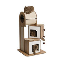 Produktbild von Vesper V-Scratchy Kratzmatte für Katzen 14 x 64 cm Natur Schwarz