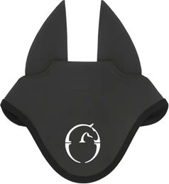 Produktbild von Vestrum Alassio Fliegenhaube für Pferde aus Stoff in Schwarz