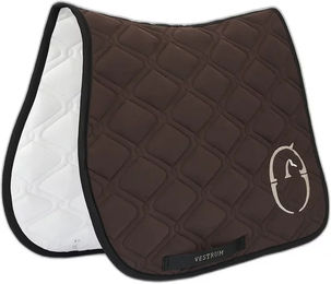 Produktbild von Vestrum Capville Sattelunterlage für Pferde aus Baumwolle in Beige oder Braun