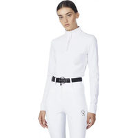 Produktbild von Vestrum Markab Reitshirt Damen Langarm Weiß Größe L