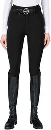 Produktbild von Vestrum Movleno Reithose Damen mit Silikon Mid Grip in Schwarz Größe 38