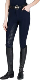 Produktbild von Vestrum Movleno V Reithose Damen Full Grip Blau Größe 38