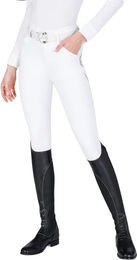 Vestrum Movleno V Turnierreithose mit Full Grip für Damen in Weiß Größe 40 – Bild 1 von 1