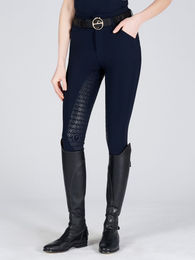 Produktbild von Vestrum Reithose Molveno Damen mit Vollgrip in Blau