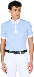 Produktbild von Vestrum Reitshirt Budoni für Herren Blau Größe S wasserabweisend Sommer