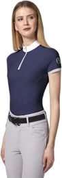 Produktbild von Vestrum Reitshirt Damen Manarola Blau Stoff Grösse L