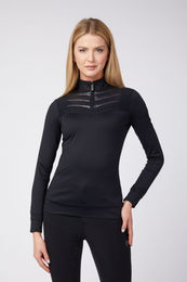 Produktbild von Vestrum Reitshirt Damen Schwarz aus Nylon