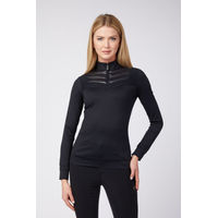 Produktbild von Vestrum Reitshirt Damen Schwarz aus Nylon