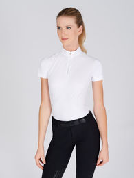 Produktbild von Vestrum Reitshirt Manarola Damen Kurzarm Weiß