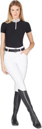 Produktbild von Vestrum Reitshirt Polo Langarm Damen Schwarz Größe L