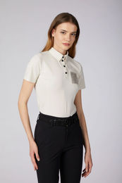 Produktbild von Vestrum Reitshirt VES Volterra 261 Damen Weiß