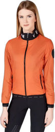 Produktbild von Vestrum Riga Regenjacke für Damen wasserabweisend Schwarz Orange Größe M