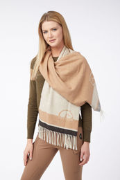Produktbild von Vestrum Schal Lahti aus Wolle in Beige für den Winter