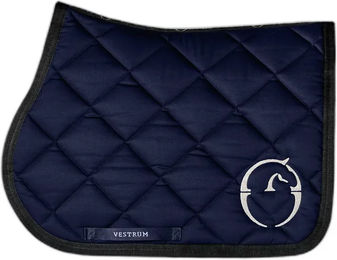 Produktbild von Vestrum Springschabracke Rapallo für Ponys aus Baumwolle in Blau