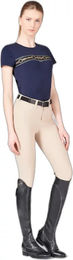Produktbild von Vestrum Syracuse Reithose Damen Mid Grip Beige Größe 40