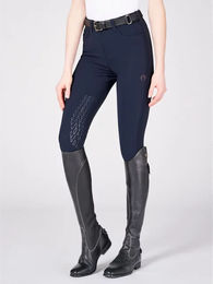 Produktbild von Vestrum Syracuse Reithose Damen Mid Grip Blau Größe 36