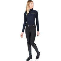 Produktbild von Vestrum Syracuse Reithose Damen Mid Grip Schwarz Marine Größe 38