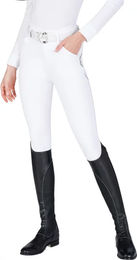 Produktbild von Vestrum Turnierhose Full Grip Damen in Weiß mit TK-Gewebe Größe 40
