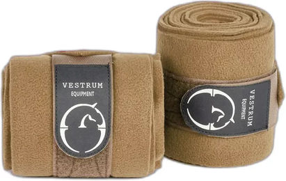 Produktbild von Vestrum Utrecht Gamaschen aus Fleece in Beige für Pferde