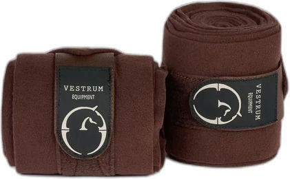 Produktbild von Vestrum Utrecht Gamaschen für Pferde aus Fleece in Braun