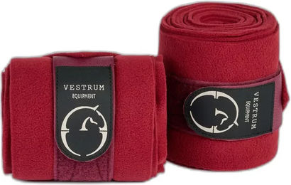 Produktbild von Vestrum Utrecht Gamaschen für Pferde aus Fleece in Rot