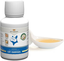 Produktbild von Vet-Concept Cat-Darmgel Paste zur Unterstützung der Magen-Darm-Verdauung für Katzen