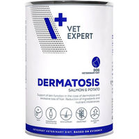 Produktbild von Vet Expert Dermatosis Hund Nassfutter Lachs & Kartoffel Hypoallergen Veterinärdiät Adult 400g - 400 g