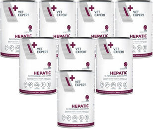 Produktbild von Vet Expert Hepatic Diätfutter Nassfutter mit Leber für adulte Katzen 3200g
