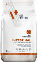 Vet Expert Intestinal Katzen Diätfutter Trockenfutter für adulte Katzen zur Unterstützung der Magen-Darm-Verdauung 2kg – Bild 1 von 4